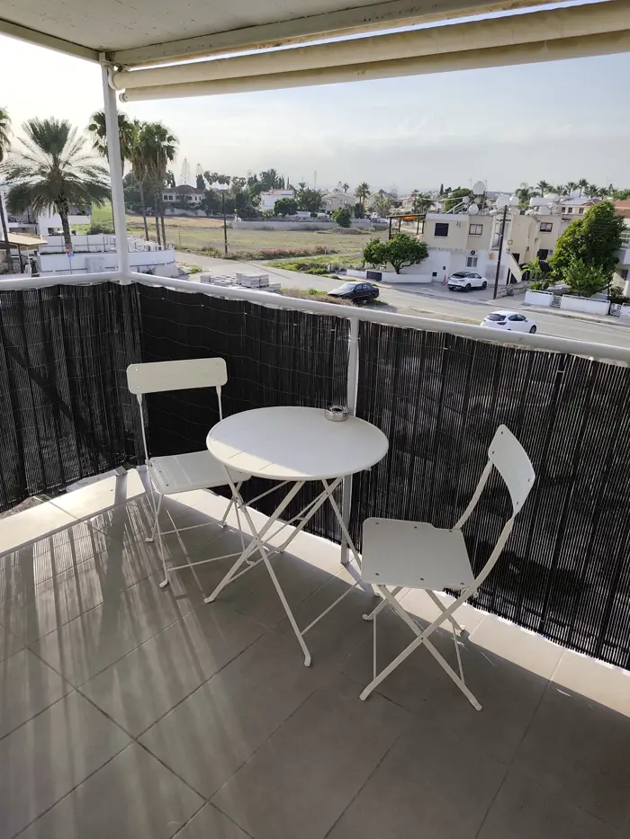Private balcony